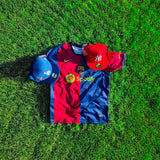 Barcelona 23/24 Home Shirt + New Era Fitted Cap